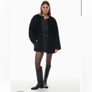 Aritzia Wilfred River Sherpa Jacket